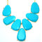 New Fashion Alloy Resin Link Necklace Wholesale