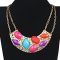 Wholesale New Fashion Resin Bead Pendant Necklace