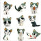 9 Pcs/lot Cute Cat Anti Dust Earphone Jack Plug Wholesale