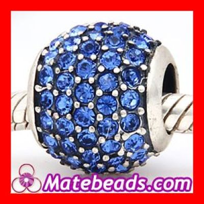 European Style 925 Sterling Silver Austrian Crystal Beads Wholesale