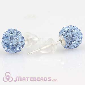 925 Sterling Silver Swarovski Crystal Stud Earrings