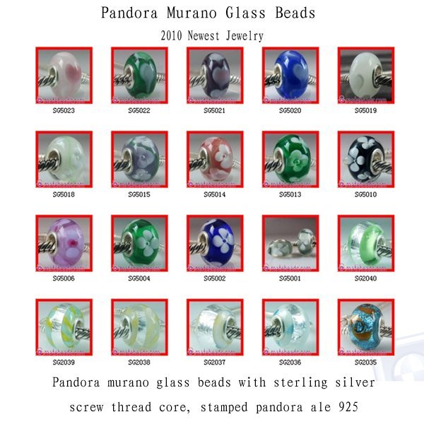 pandora glass bead