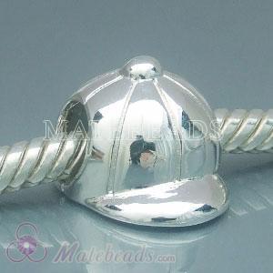 pandora sterling silver baseball cap beads