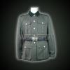 WWII M36 grey wool officer service tunic