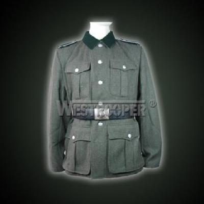 WWII M36 grey wool officer service tunic