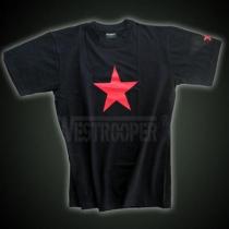 RED STAR SHIRTS IN BLACK