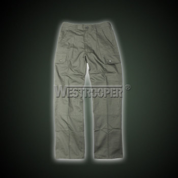 French F1 Olive Pants