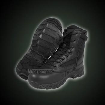 Tactical Boots 70-1710 black genuine leather cordura boots