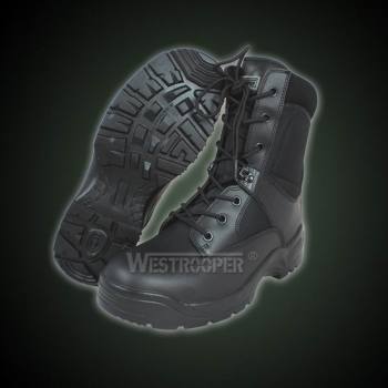 TACTICAL BLACK LEATHER BOOTS 70-1755