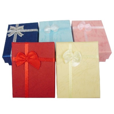 Wholesale 30 Pcs Jewelry Bowknot Rose Big Gift Box Case X-0003