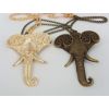 Color Optional Noble Elephant Head Pendant N-3353