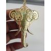 Color Optional Noble Elephant Head Pendant N-3353