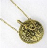 European style Relief Totem Pot Necklace N-2366