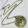 European style Relief Totem Pot Necklace N-2366