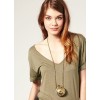 European style Relief Totem Pot Necklace N-2366