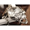 Zircon Noble Skull Skeleton Necklace N-2760