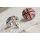 Fashion Colorful Glazed Rhinestone union flag ear stud E-0559