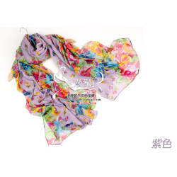Crease and flat style Dazzle scarf C-0029
