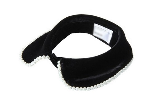 New Coming velour Faux Pearl false collar necklace N-2066