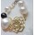 Korean Style Rose Flower Pearl Fashion Bracelet B-0259