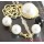 Korean Style Rose Flower Pearl Fashion Bracelet B-0259