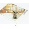 Vintage Style Bronze Cute Rabbit Ring Adjustable