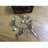 Summoning Style Retro Wing Key Cross Heart Owl Bird Teapot Charms Bracelet B-0088