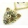 N-3262 Rhinestone Gold Plated Leopard Head Necklace Pendant