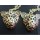 N-3262 Rhinestone Gold Plated Leopard Head Necklace Pendant