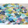 All Kinds Of symbol Smile Crown Stars Heart Peace smooth chiffon Scarf C-0012