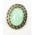 Vintage Style Bronze Faux Gem Adjustable Ring R-0735