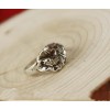 Pair Vintage Style lotus leaf Fish Ring size 7 R-0228