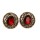 Wholesale 2 Pairs Bronze Gem Earring Ear Stud