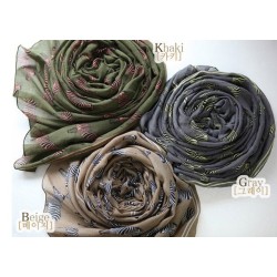 New Coming 4 colors graffiti zebra rectangle scarf shawl C-0020