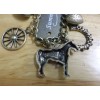 Retro Multielement Handgun Horse Tauren Wheel Gun Hunting Charms Bracelet B-0120