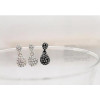 Charming Style Silver Plated Alloy  Rhinestone Dripping earring E-0248