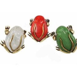 3 Colors Optional Frog Ring R-0024