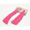 silk yarn long tassel ear stud E-1682