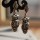 Pair Green Eye Bronze Alloy Owl Ear Stud E-0669