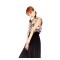 fashion double Silk Yarn Long Tassel Ear Stud earrings E-1681