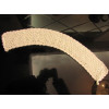 Lovely Woolen Yarn hollow out Flower pearl  Collar N-2070