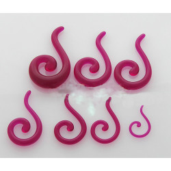 Lot 12 Pcs Wholesale Size Selectable Green Acrylic Question Marks Ear Piercing I-0007