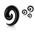 Acrylic Spiral Taper Horn Snail Stretcher expander Piercing I-0011