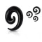 Acrylic Spiral Taper Horn Snail Stretcher expander Piercing I-0011