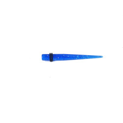 Wholesale 12Pce Flash Blue Stretcher Taper Expander Ear Plug Piercing