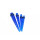 Wholesale 12Pce Flash Blue Stretcher Taper Expander Ear Plug Piercing