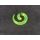 Green Acrylic Spiral Taper Horn Snail Stretcher expander Piercing I-0012