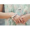 charming multilayer pearl star music symbol bracelet B-0256