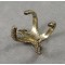 vintage style bronze/vintage gold starfish ring #7 R-0579