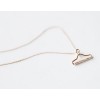 New Clothes Rack Rhinestone Pearl Uneven necklace 2 Colors N-2791